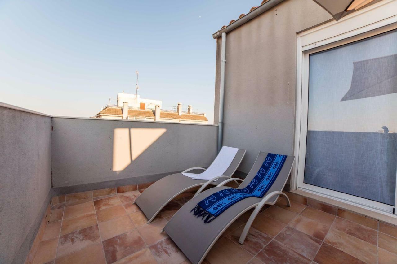 Ferienwohnung Apartamento Constancia Sant Carlos de la Ràpita Exterior foto